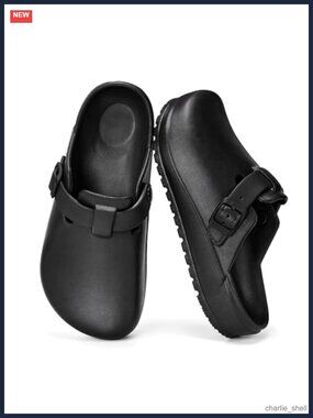 Arch Support Work Clogs Slip Resistant EVA Shoes Chef Nurse